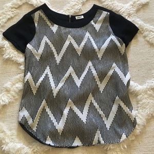 L'Agence Sill Sequin Top Size 2